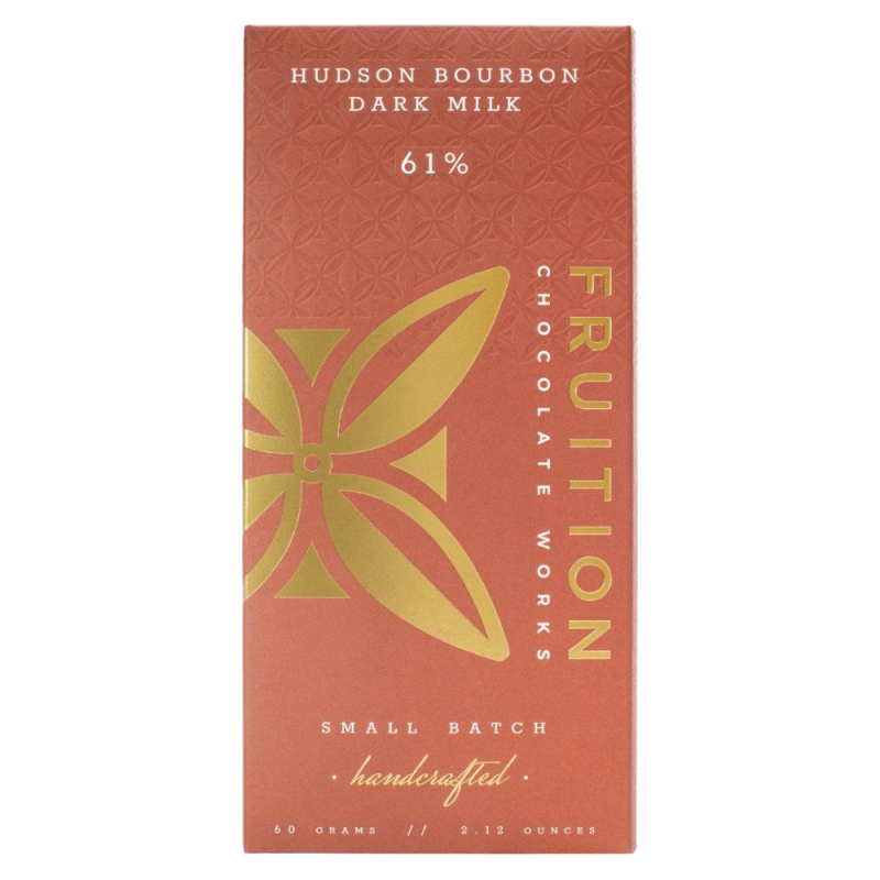 Fruition Hudson Bourbon Dark Milk Chocolate Bar